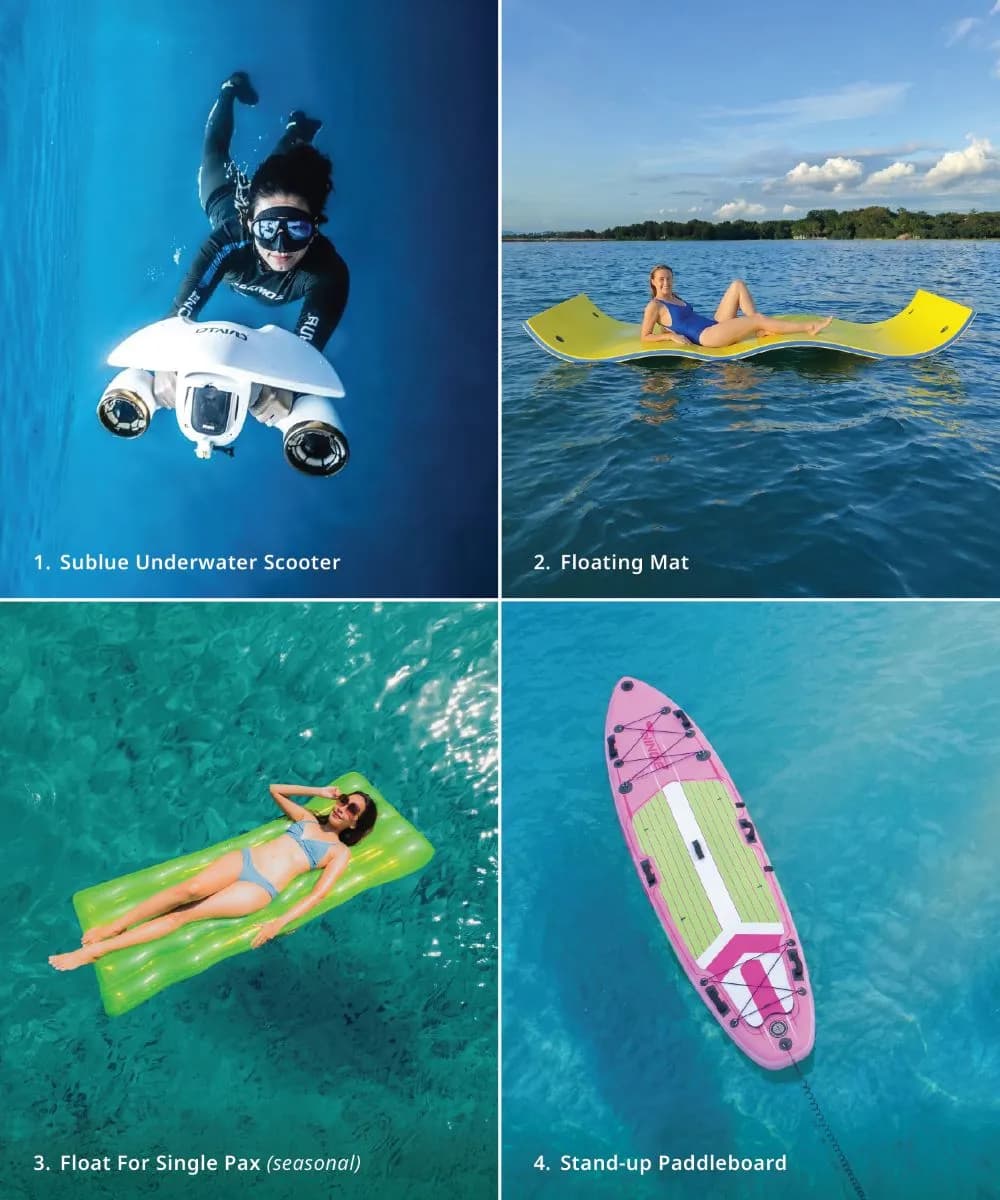 Complimentary Water Toys