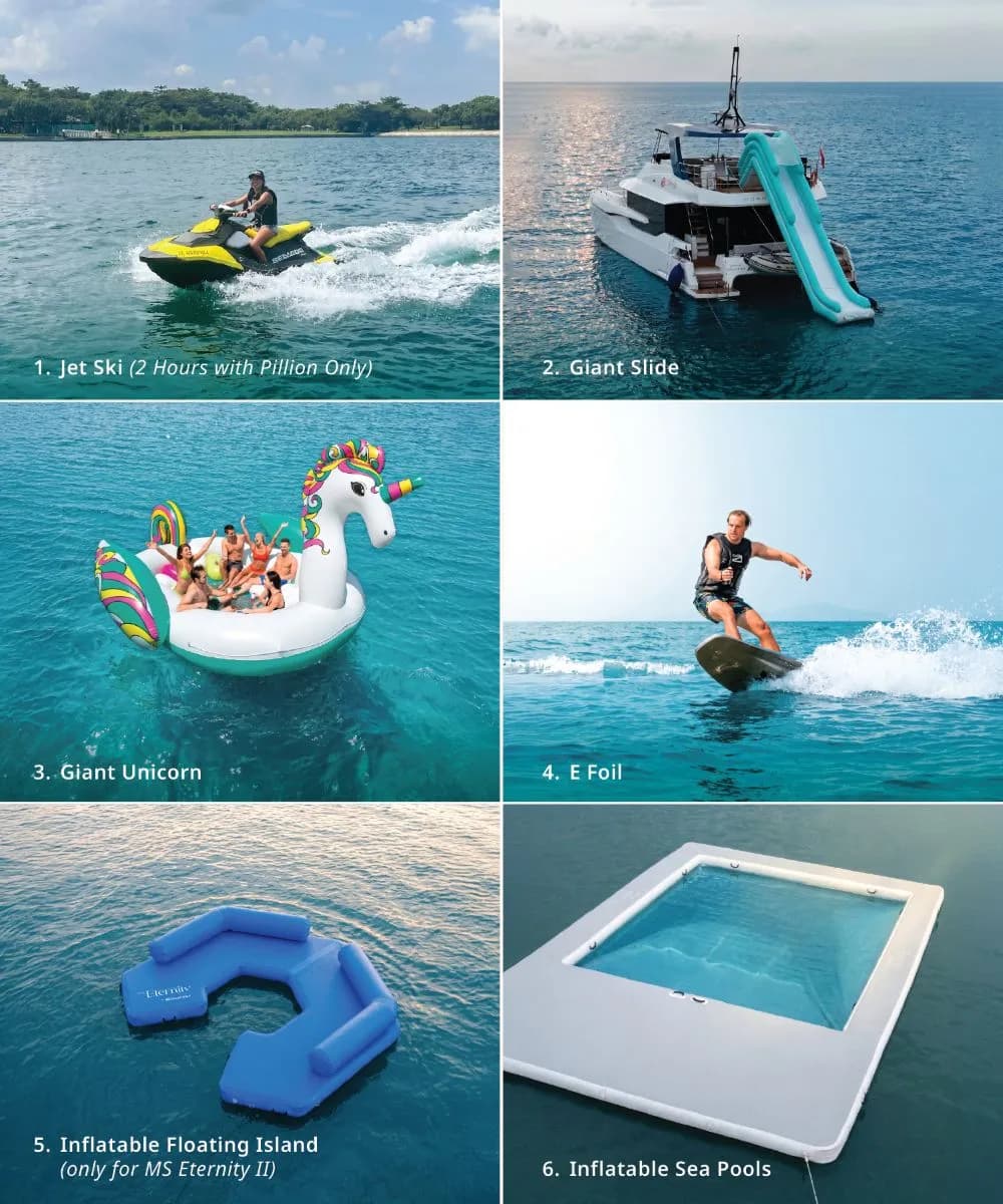 Optional Add-Ons Water Toys